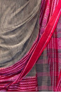 Beautiful Khadi cotton begompuri saree with blouse pis KBS002
