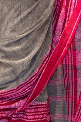 Beautiful Khadi cotton begompuri saree with blouse pis KBS002