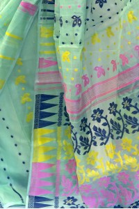 Best Quality Soft jamdani saree without blouse Piece SJS009