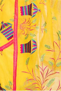 Best Resham kota saree embroidery work with bp RKS009