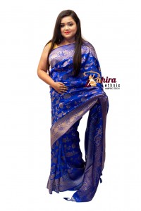 Best Bangalore silk Saree allover jori work with BP BSS002