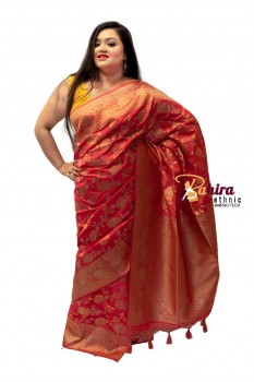 Best Bangalore silk Saree allover jori work with BP BSS003