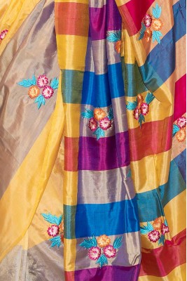 Best Bishnupur katan silk saree embroidery work with BP BSS007